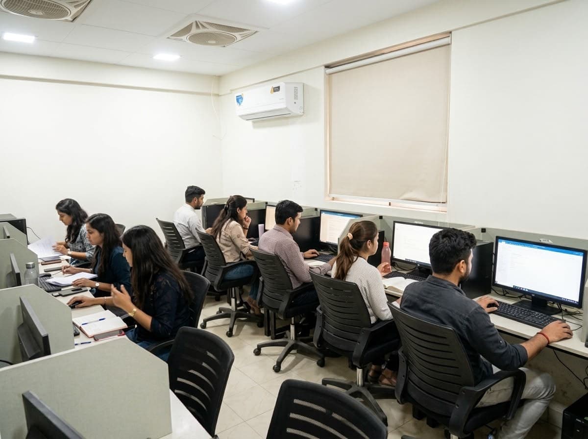 GEOINFORMATIC Services GIS analysts working in the Rawalpindi office